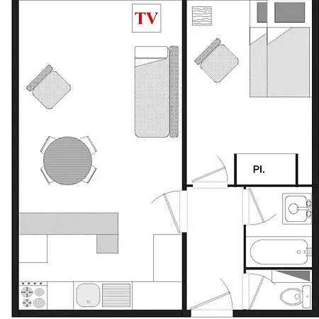 Au Pied Des Pistes, Proche Commodites, Balcon, Parking, Calme - Fr-1-505-8 דירה